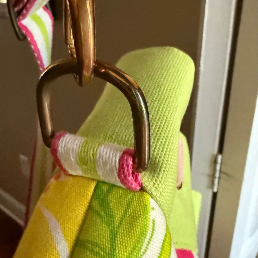 Lilly Pulitzer Pink and Yellow Floral Backpack - Picture 5 of 7